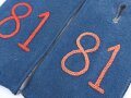 Hessen, Paar Schulterklappen für einen Angehörigen im Infanterieregiment 81 Frankfurt