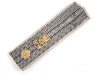 Preussen, einzelnes Schulterstücke für einen Beamten. Ausführung alter Art ( Modell 1866 ),  weisse Unterlage