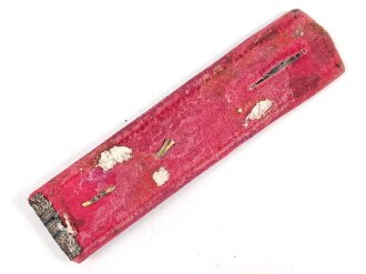 Preussen, einzelnes Schulterstücke für einen Beamten. Ausführung alter Art ( Modell 1866 ),  rosa Unterlage