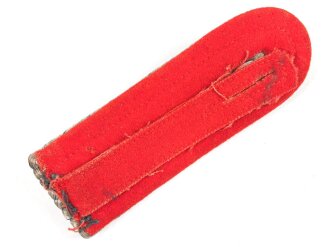 Preussen, einzelnes Schulterstück für einen Beamten, rote Unterlage