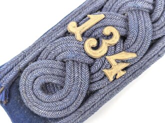 Sachsen, einzelnes Schulterstück für einen Musikmeister im Infanterieregiment 134 Plauen
