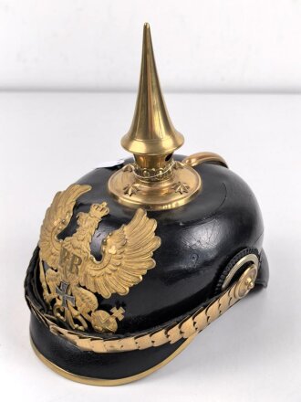 Preussen, Pickelhaube für einen Reserve Offizier der...