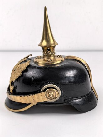 Preussen, Pickelhaube für einen Reserve Offizier der...