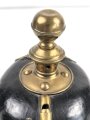 Preussen, Pickelhaube für Mannschaften der Artillerie. Aus alt- und neuteilen zusammengebautes Stück