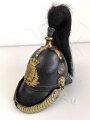 Bayern, Helm für Angehörige der Bürgerwehr Modell 1848. Zusammengehöriges, in allen Teilen originales Stück