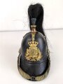 Bayern, Helm für Angehörige der Bürgerwehr Modell 1848. Zusammengehöriges, in allen Teilen originales Stück