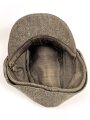 Heer, Feldmütze Modell 1943 aus spätem Material, getragenes Stück mit Reparaturstellen