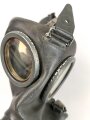 Gasmaske Wehrmacht, datiert 1940, weiches Gummi