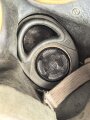 Gasmaske Wehrmacht, datiert 1940, weiches Gummi