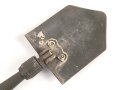 U.S. Army , 1945 dated folding shovel. Original paint, uncleaned