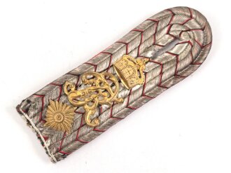 Württemberg, einzelnes Schulterstück für einen Oberleutnant im Infanterie Regiment 125 Stuttgart