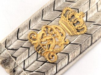 Preussen, einzelnes Schulterstück für einen Leutnant im Grenadier Regiment 2 Stettin