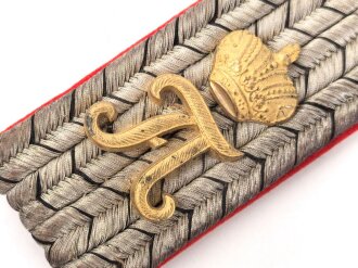 Preussen, einzelnes Schulterstück für einen Leutnant im Garde Grenadier Regiment 2 Berlin