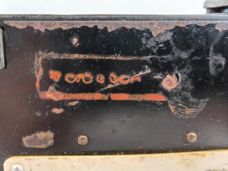 Tischfernsprecher 38 Wehrmacht, Guter Gesamtzustand, datiert 1940, Funktion nicht geprüft