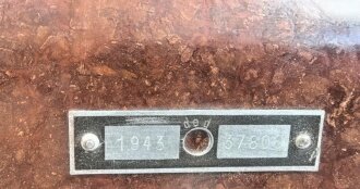 Tischfernsprecher 38 Wehrmacht, Guter Gesamtzustand, datiert 1943, Funktion nicht geprüft