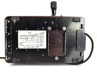 Tischfernsprecher 38 Wehrmacht, Guter Gesamtzustand, datiert 1943, Funktion nicht geprüft