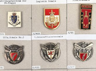 Belgien, Sammlung Abzeichen verschiedener...