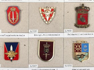 Belgien, Sammlung Abzeichen verschiedener...