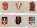 Belgien, Sammlung Abzeichen verschiedener Militärschulen