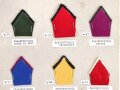 Belgien, Sammlung Kragenspiegel, auf Karton getackert