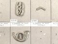 Belgien, Sammlung Schulterklappen und Kragenabzeichen