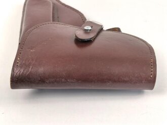 DDR,  Pistolentasche braunes Leder Makarov für Nationale Volksarmee,  ungetragen