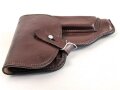 DDR,  Pistolentasche braunes Leder Makarov für Nationale Volksarmee,  ungetragen