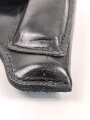 DDR,  Pistolentasche schwarzes Leder Makarov für Volkspolizei,  ungetragen