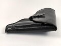 DDR,  Pistolentasche schwarzes Leder Makarov für Volkspolizei,  ungetragen