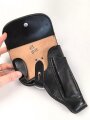 DDR,  Pistolentasche schwarzes Leder Makarov für Volkspolizei,  ungetragen