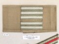 Belgien, Sammlung Rangabzeichen und Armbinde Heer, auf Karton getackert