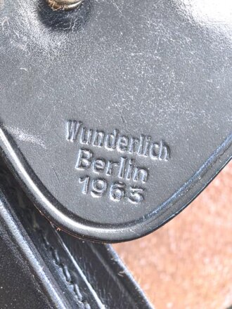 Polizei Berlin, Pistolentasche P38, datiert 1963