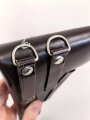 Polizei , Pistolentasche braunes Leder, wohl 7,65
