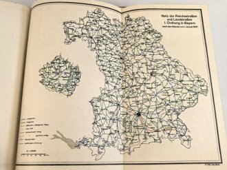 "Bayern im ersten Vierjahresplan - Denkschrift der Bayerischen Landesregierung zum 9. März 1937" 575 Seiten, über DIN A4
