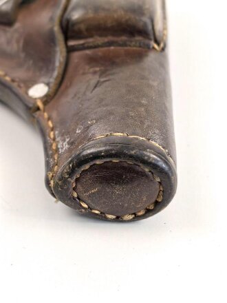 Pistolentasche , braunes leder