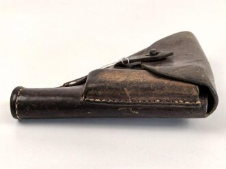 Pistolentasche , braunes leder
