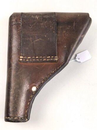 Pistolentasche , braunes leder