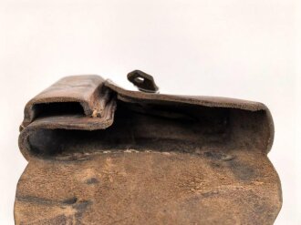 Pistolentasche , braunes leder