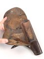 Pistolentasche , braunes leder