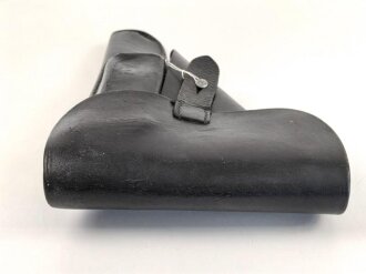 DDR,  Pistolentasche schwarzes Leder P38, MdI, getragenes Stück