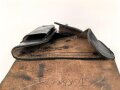 DDR,  Pistolentasche schwarzes Leder P38, MdI, getragenes Stück