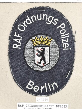 Großbritannien, Sammlung Ärmelabzeichen "...