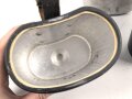 Deutschland nach 1945, Feldflasche  Luftschutzhilfsdienst. Hersteller PSL 65. Originallack, gebraucht