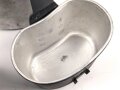 Deutschland nach 1945, Feldflasche  Luftschutzhilfsdienst. Hersteller PSL 65. Originallack, gebraucht