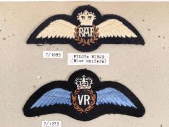 Großbritannien, Sammlung Ärmelabzeichen...