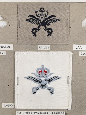 Großbritannien, Sammlung Ärmelabzeichen...