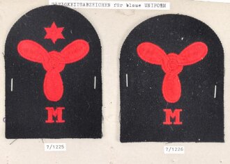 Großbritannien, Sammlung Tätigkeitsabzeichen...