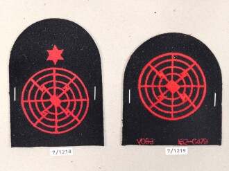 Großbritannien, Sammlung Tätigkeitsabzeichen Marine, auf Karton getackert