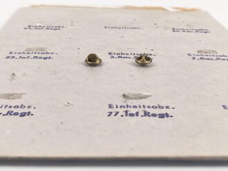 Großbritannien, Sammlung Ärmelabzeichen Marine, auf Karton getackert