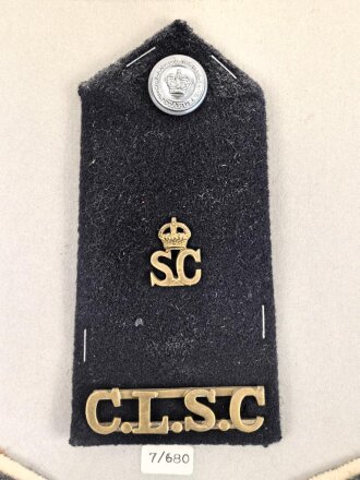 Großbritannien, Sammlung Rangabzeichen Polizei, auf...